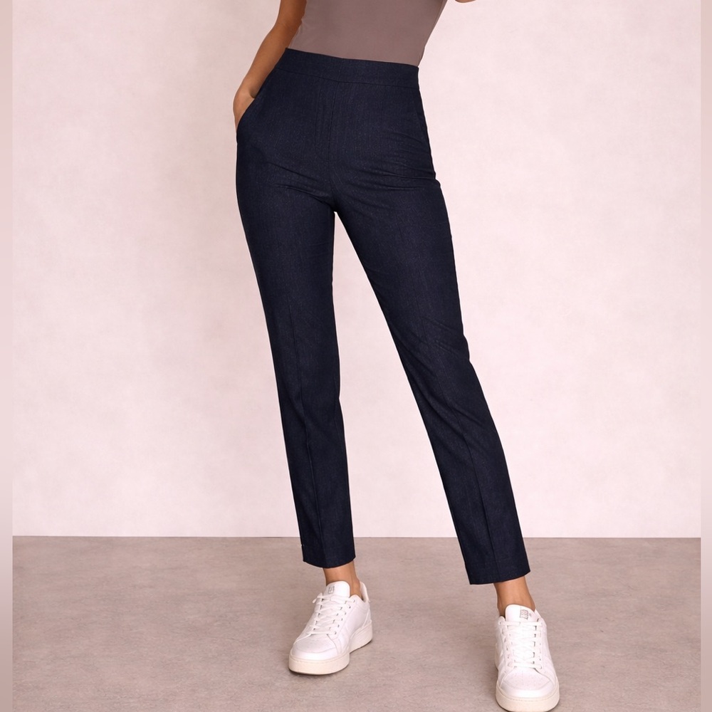 lululemon athletica Dark Navy High-Waist Straight Ankle Track Pants